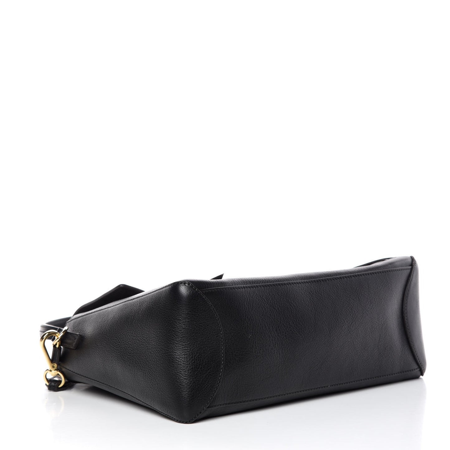 Calfskin Medium Faye Day Shoulder Bag Black