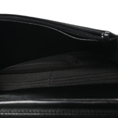 Chanel Lambskin Quilted Boy Wallet On Chain WOC Black 5 of 13