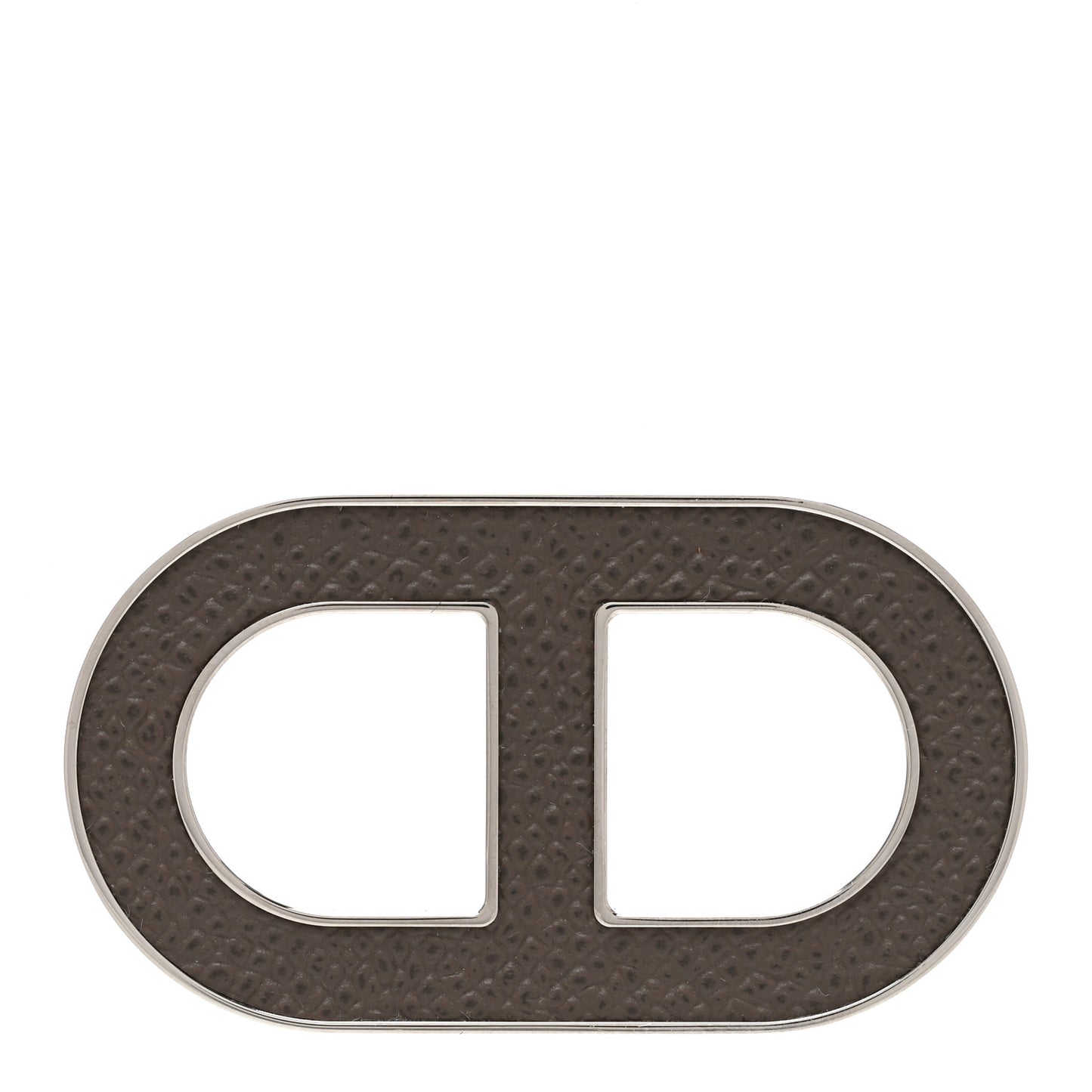 Palladium Epsom Chain D'Ancre Badge Gris Etain
