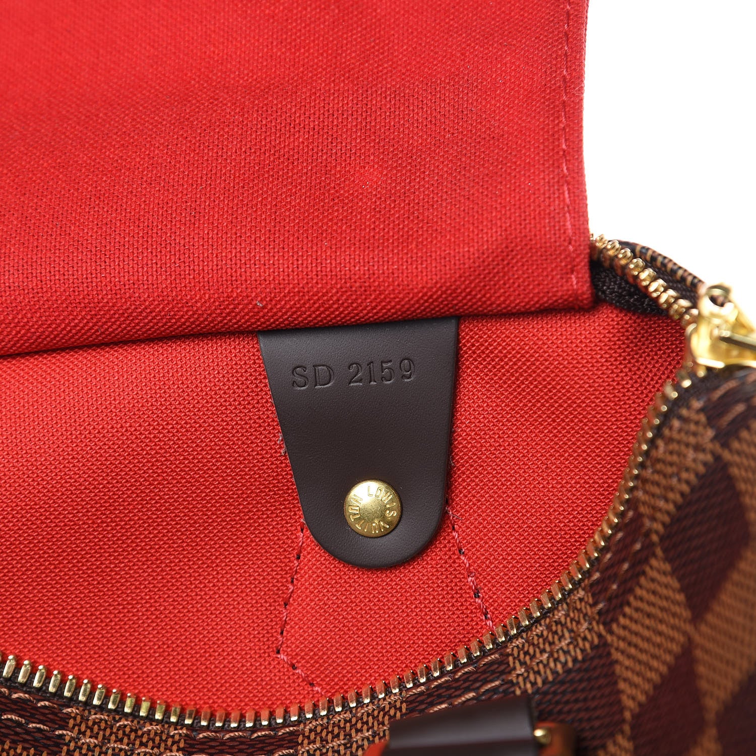 Louis Vuitton Damier Ebene Speedy Bandouliere 25 8 of 12