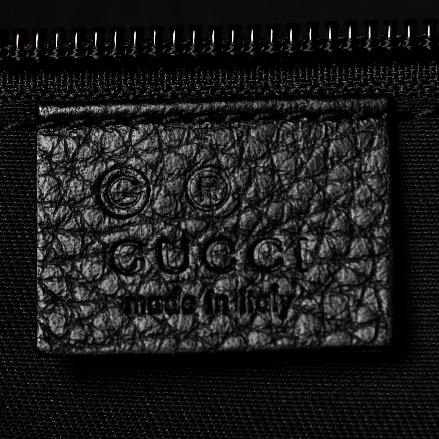 Gucci Nylon Monogram Medium Backpack Black 5 of 9