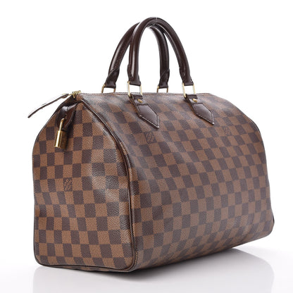 Louis Vuitton Damier Ebene Speedy 30 3 of 11