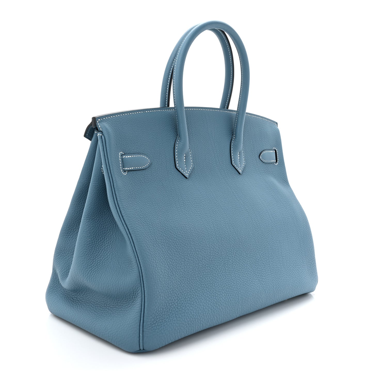 Togo Birkin 35 Blue Jean