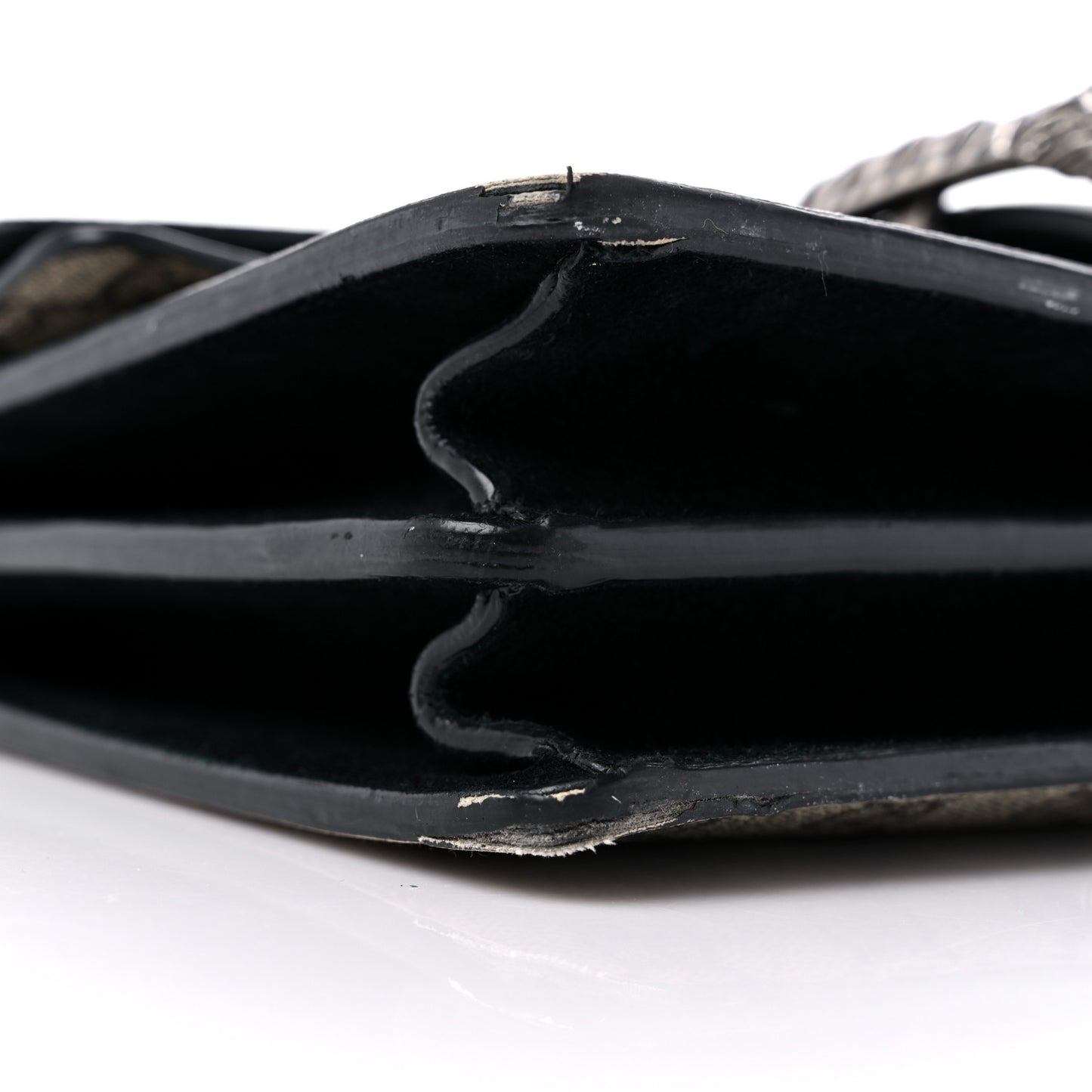 GG Supreme Monogram Small Dionysus Shoulder Bag Black