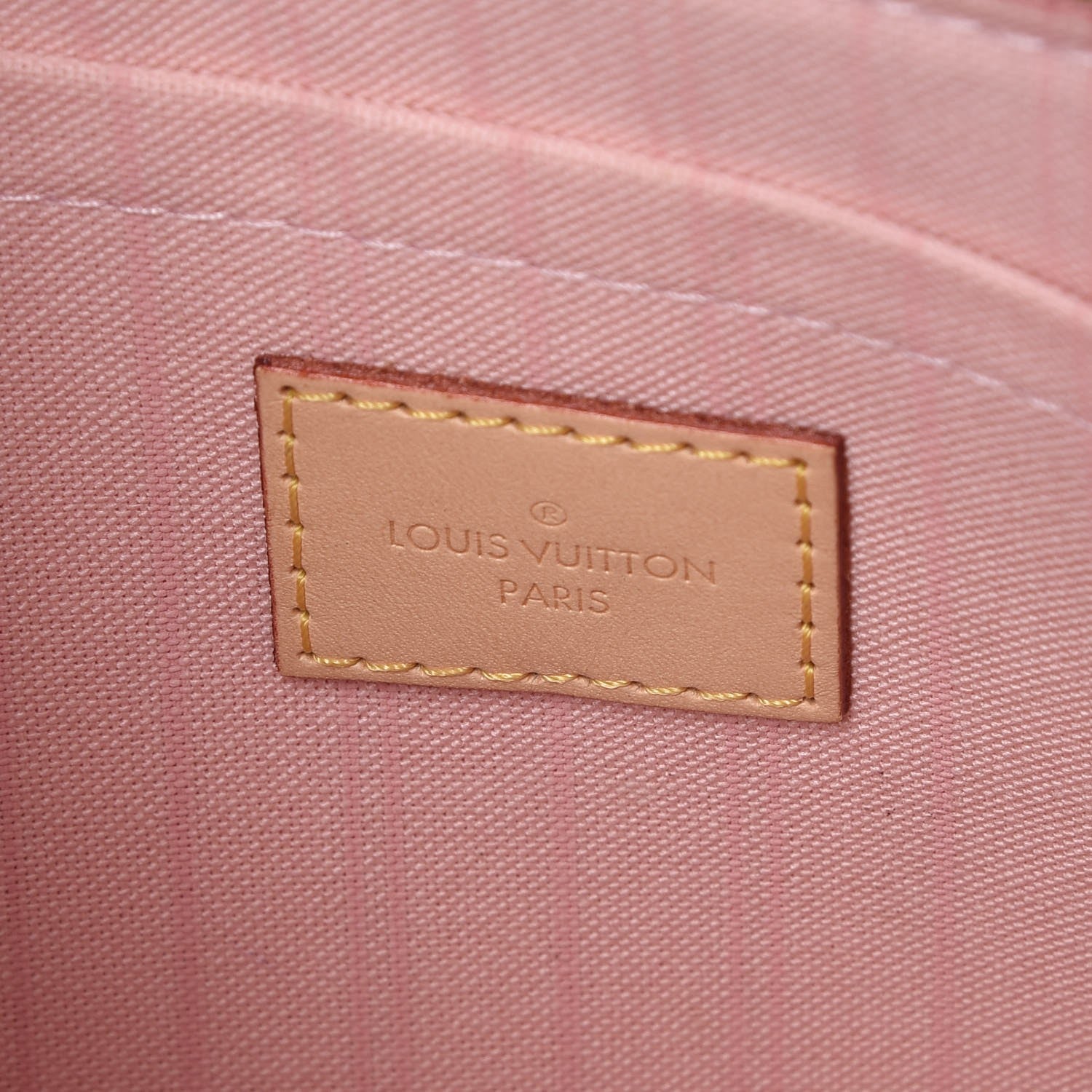 Louis Vuitton Damier Azur Neverfull MM GM Pochette Rose Ballerine 6 of 10