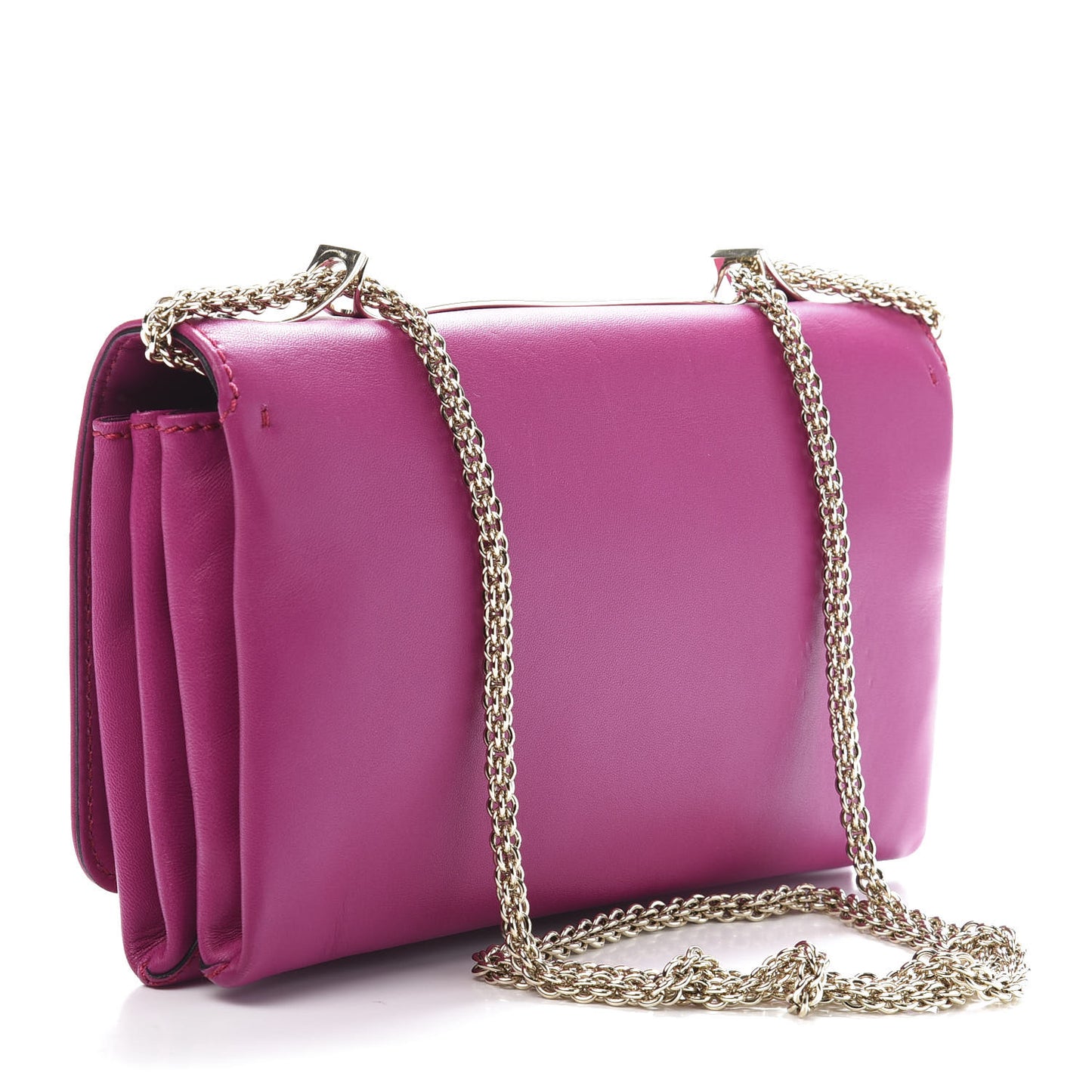 Nappa Va Va Voom Shoulder Bag Fuxia