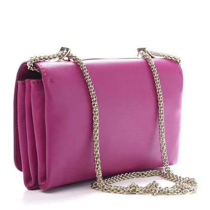 Valentino Garavani Nappa Va Va Voom Shoulder Bag Fuxia 3 of 15