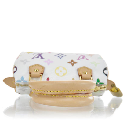 Louis Vuitton Monogram Multicolor Mini Sac HL Speedy White 3 of 9