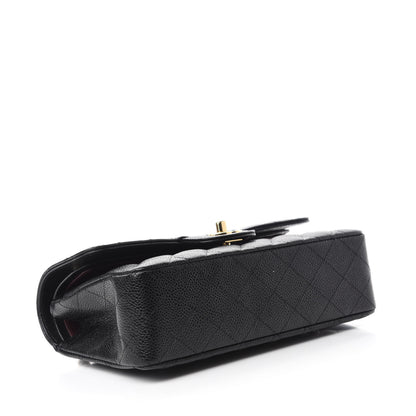 Chanel Caviar Quilted Small Double Flap Black 4 of 11