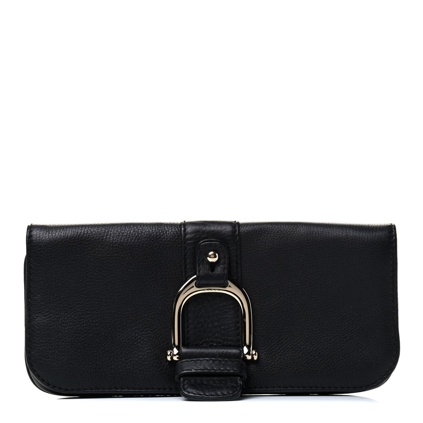 Calfskin Greenwich Clutch Black