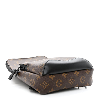 Louis Vuitton Monogram Macassar Avenue Sling Bag 4 of 9