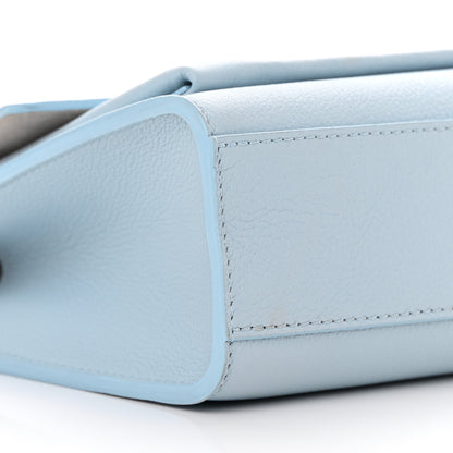 Louis Vuitton Soft Calfskin Mylockme Chain Bag BB Olympe Blue 9 of 14