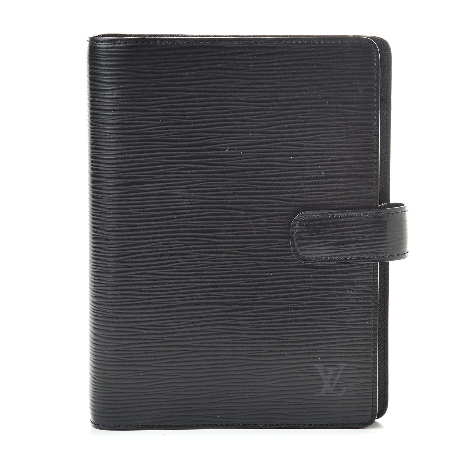 Louis Vuitton Epi Medium Ring Agenda Cover Black 1 of 8