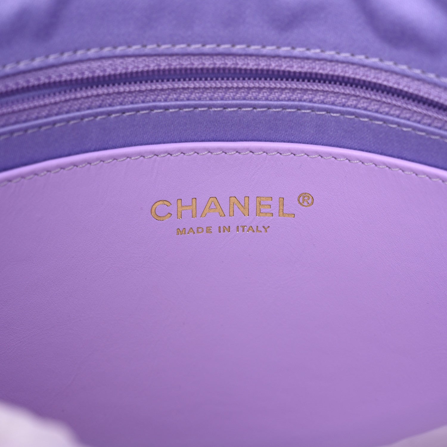 Chanel Shaded Calfskin CC Hobo Light Purple Pink Coral 6 of 10