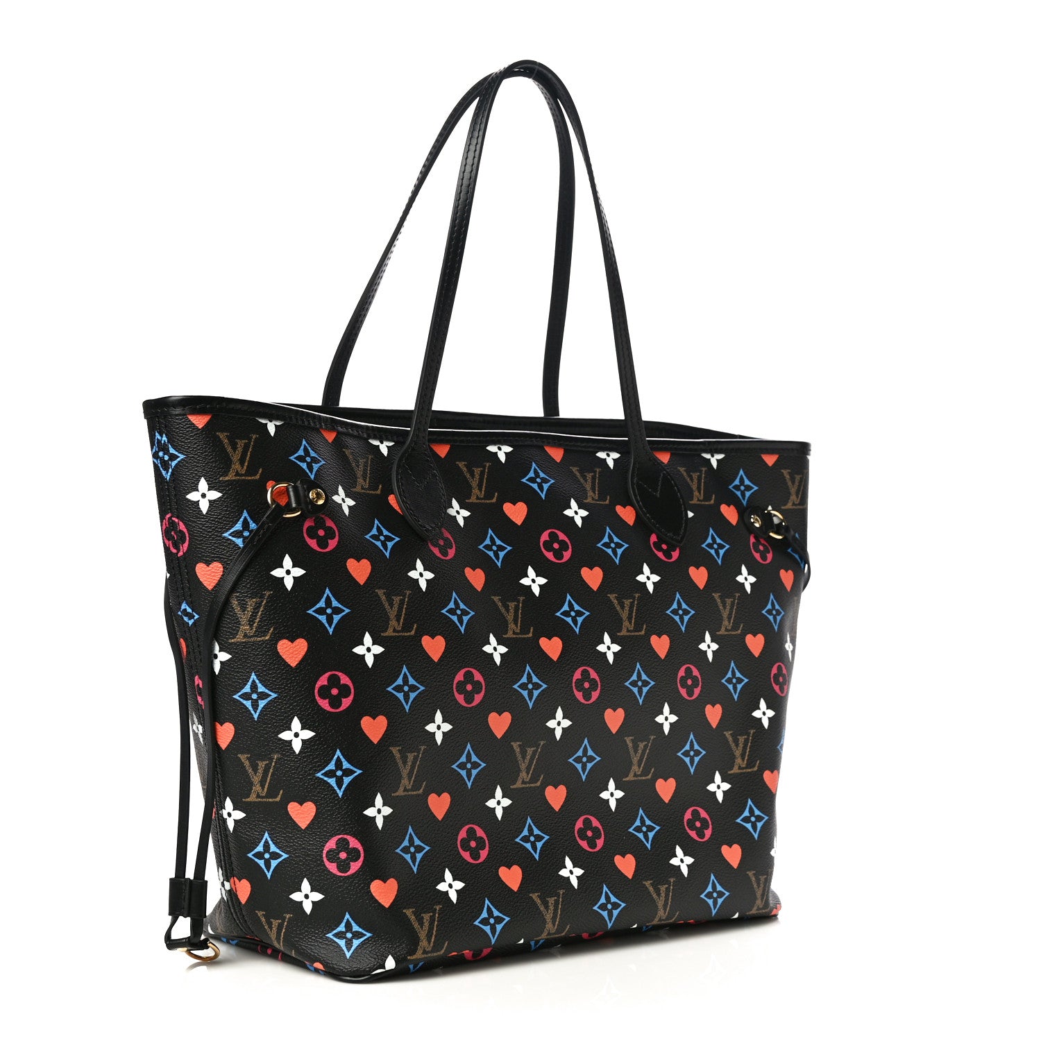 Louis Vuitton Game On Neverfull MM Black 4 of 9