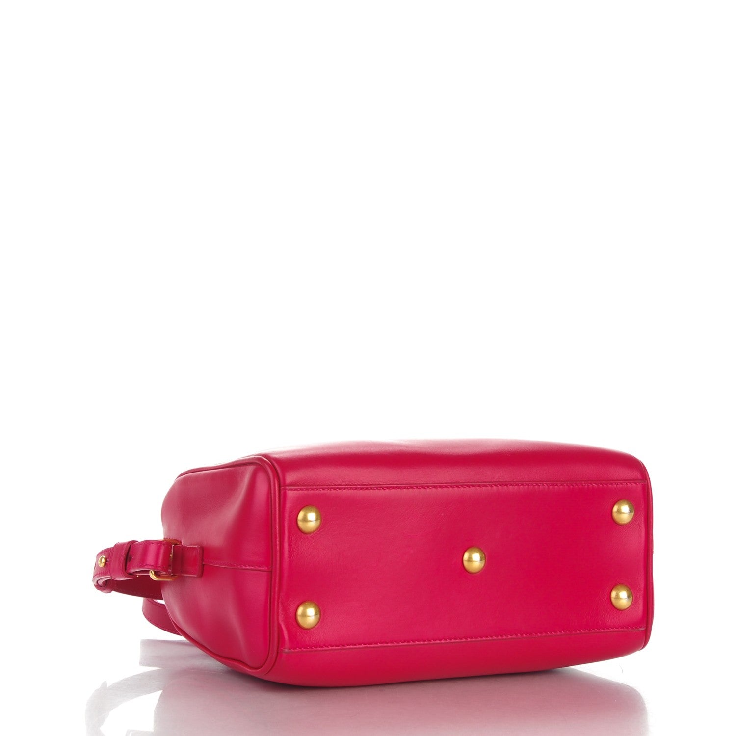 Saint Laurent Calfskin Classic Baby Duffle Fuchsia 4 of 8