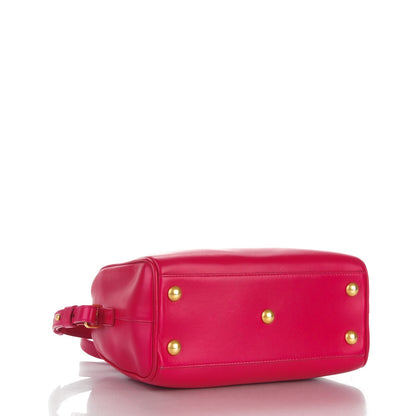 Saint Laurent Calfskin Classic Baby Duffle Fuchsia 4 of 8