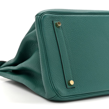 Hermes Togo BIRKIN 35 Malachite 10 of 16