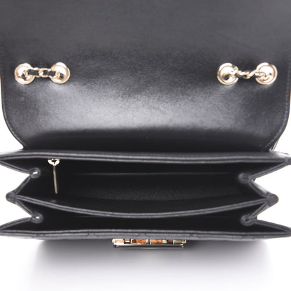 Chanel Sheepskin Quilted Beauty Lock Flap Black 5 of 10