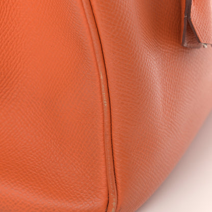 Hermes Epsom Birkin 30 Orange 15 of 24