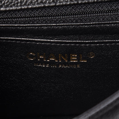 Chanel Caviar Quilted Mini Rectangular Flap Black 6 of 13
