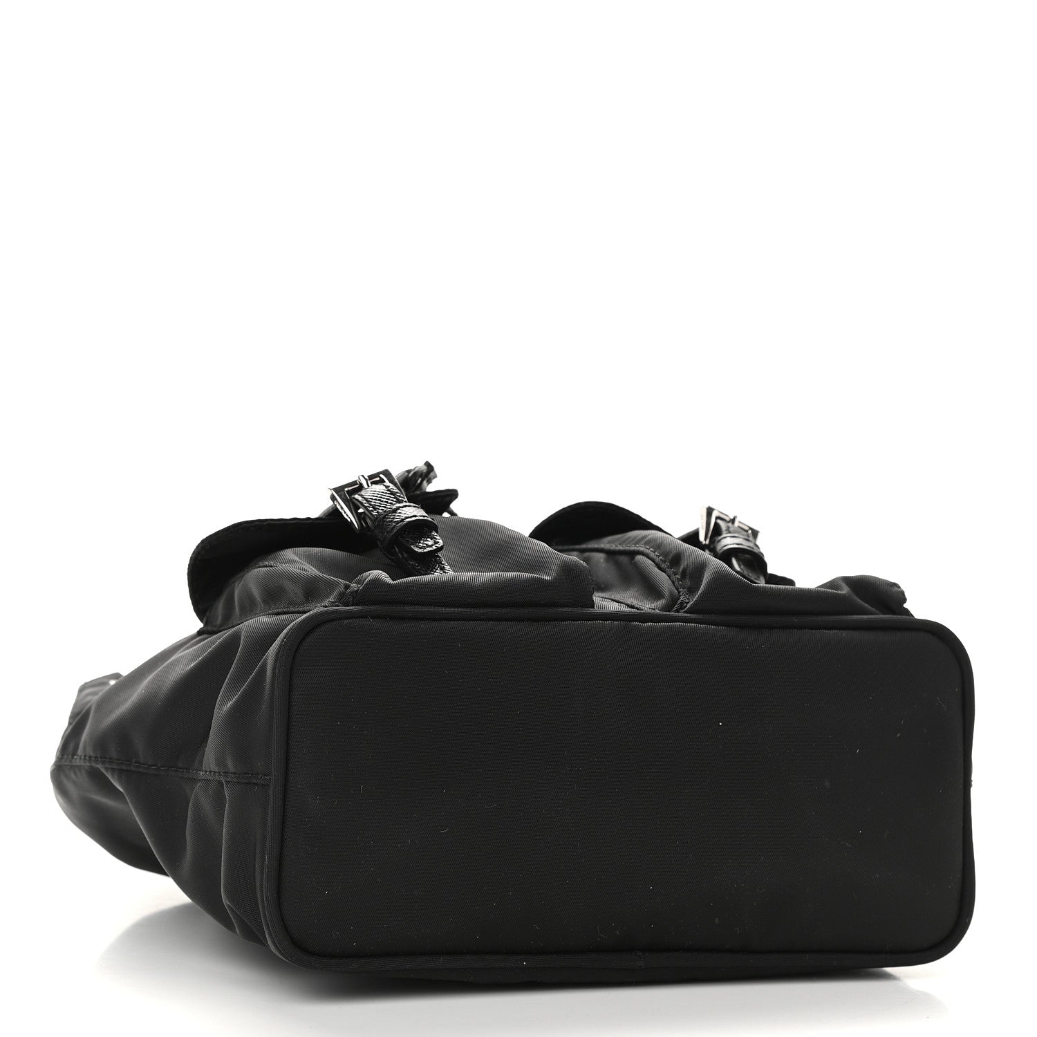 Prada Nylon Vela Mini Crossbody Backpack Black 4 of 8