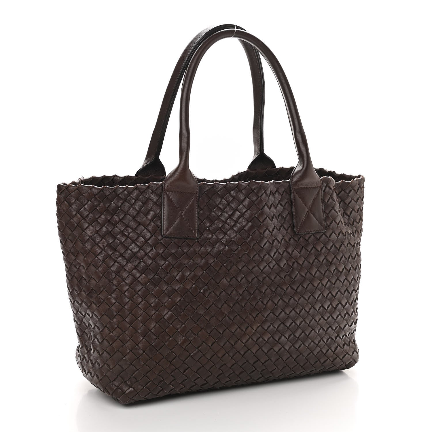 Bottega Veneta Nappa Intrecciato Mini Cabat Ebano 4 of 15