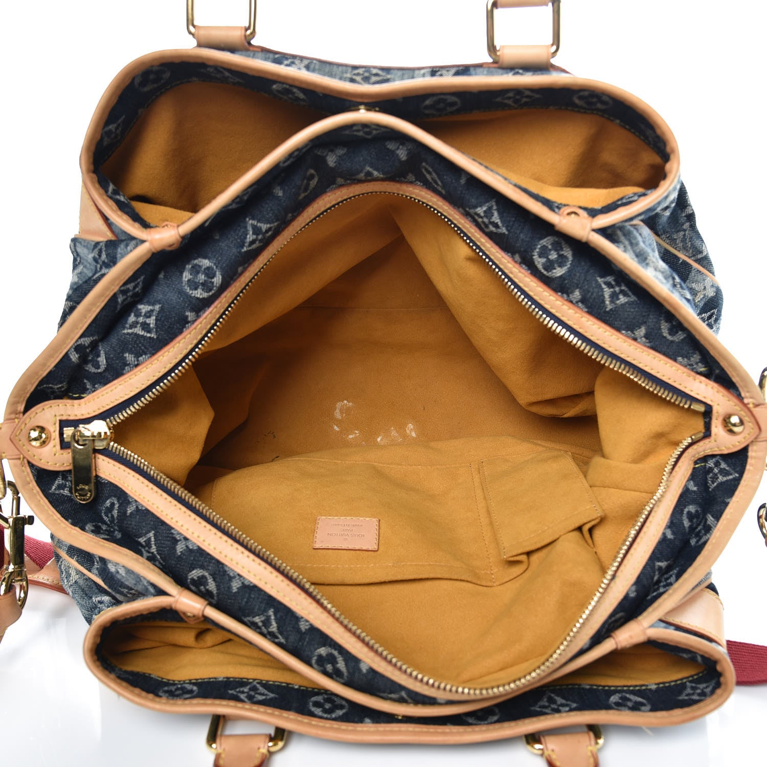 Louis Vuitton Denim Raye Cabas GM 7 of 26
