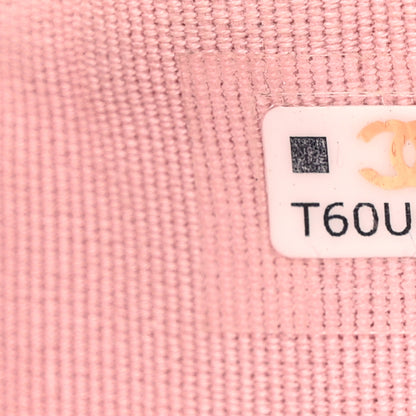 Chanel Caviar Quilted Studded CC Double Flap Wallet Light Pink 7 of 10