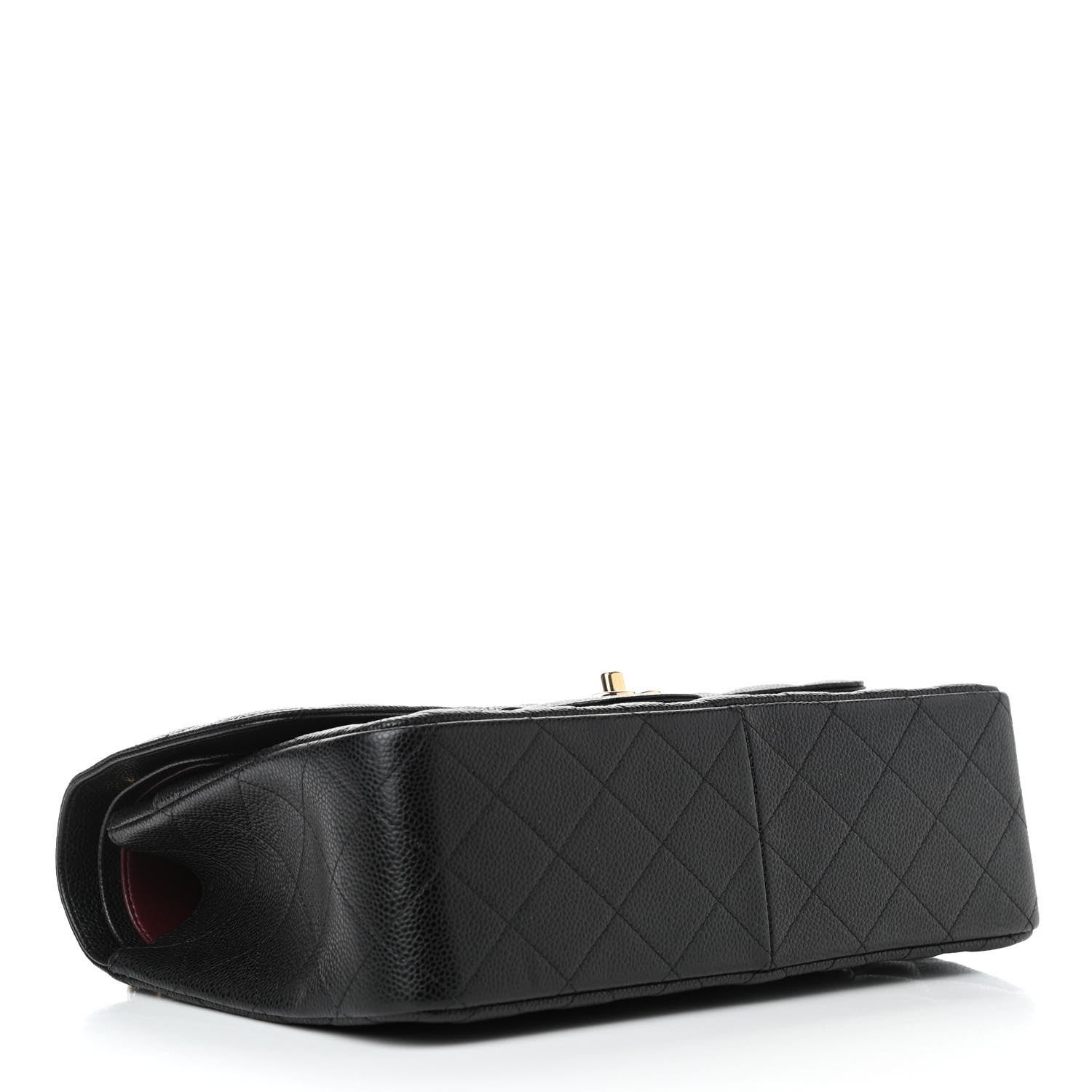 Chanel Caviar Quilted Jumbo Double Flap Black 3 of 10