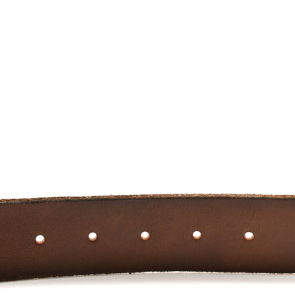 Gucci Cuoio Toscano Double G 40mm 75 30 Cuir 3 of 8