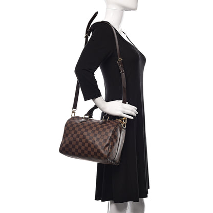 Louis Vuitton Damier Ebene Speedy Bandouliere 25 2 of 9