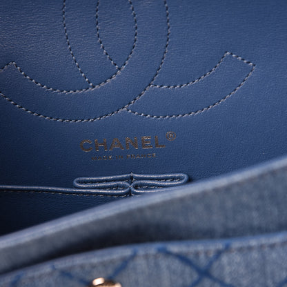 Chanel Denim 2.55 Reissue 225 Flap Blue 8 of 11