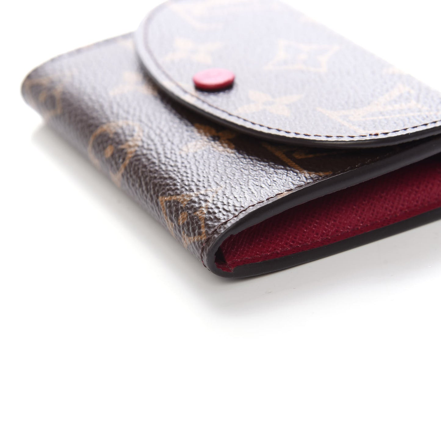 Monogram Rosalie Coin Purse Fuchsia