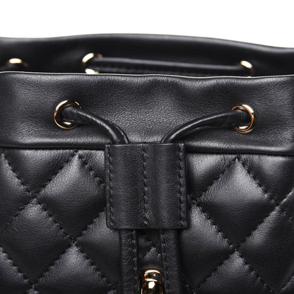 Chanel Lambskin Quilted Small Urban Spirit Backpack Black 7 of 12