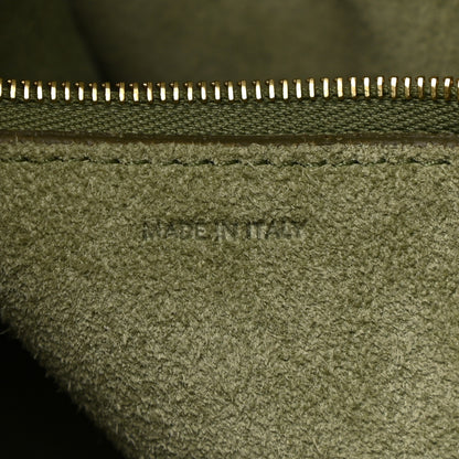 Celine Soft Grained Calfskin Sangle Bucket Bag Light Khaki 7 of 12