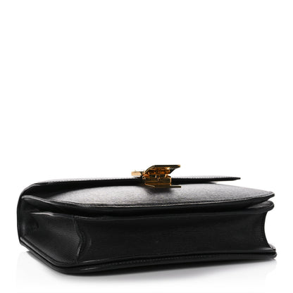 Celine Liege Calfskin Medium Classic Box Flap Bag Black 4 of 10