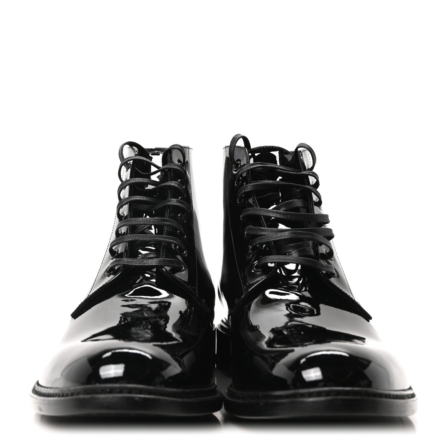 Vernice Grupy Mens Army 20 Lace Up Boots 45 Black