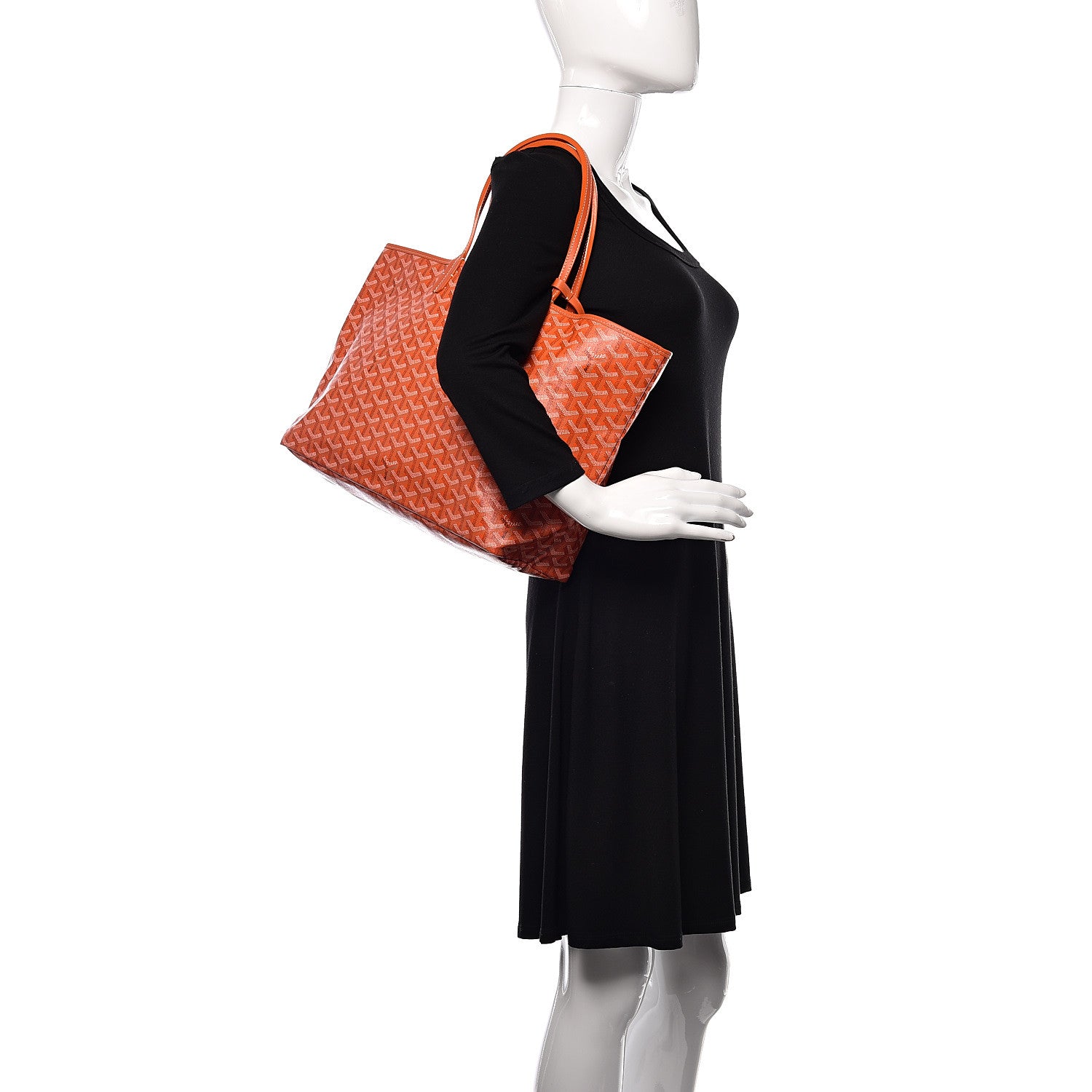 Goyard Goyardine Saint Louis PM Orange 2 of 10