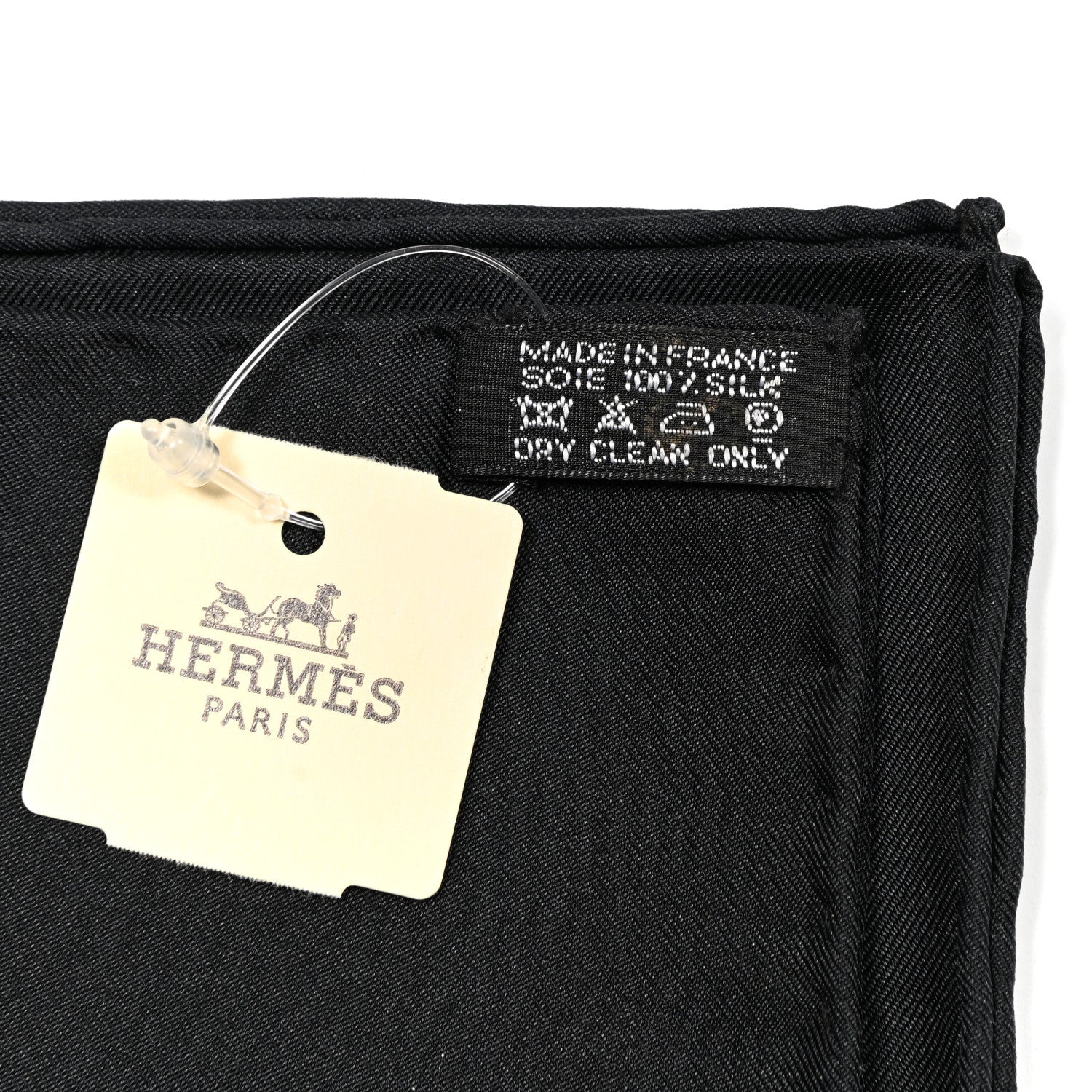 Hermes Silk Paris Modiste Scarf 90 Black Multicolor 3 of 5