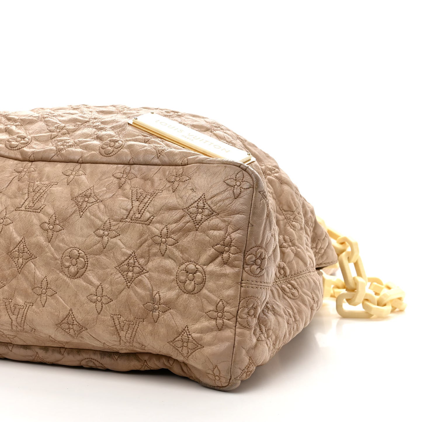 Lambskin Olympe Stratus GM Beige