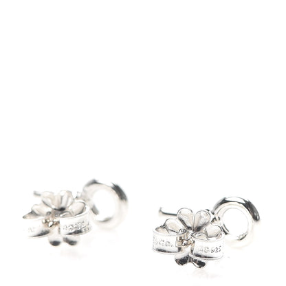 Tiffany Sterling Silver Key Earrings 3 of 5