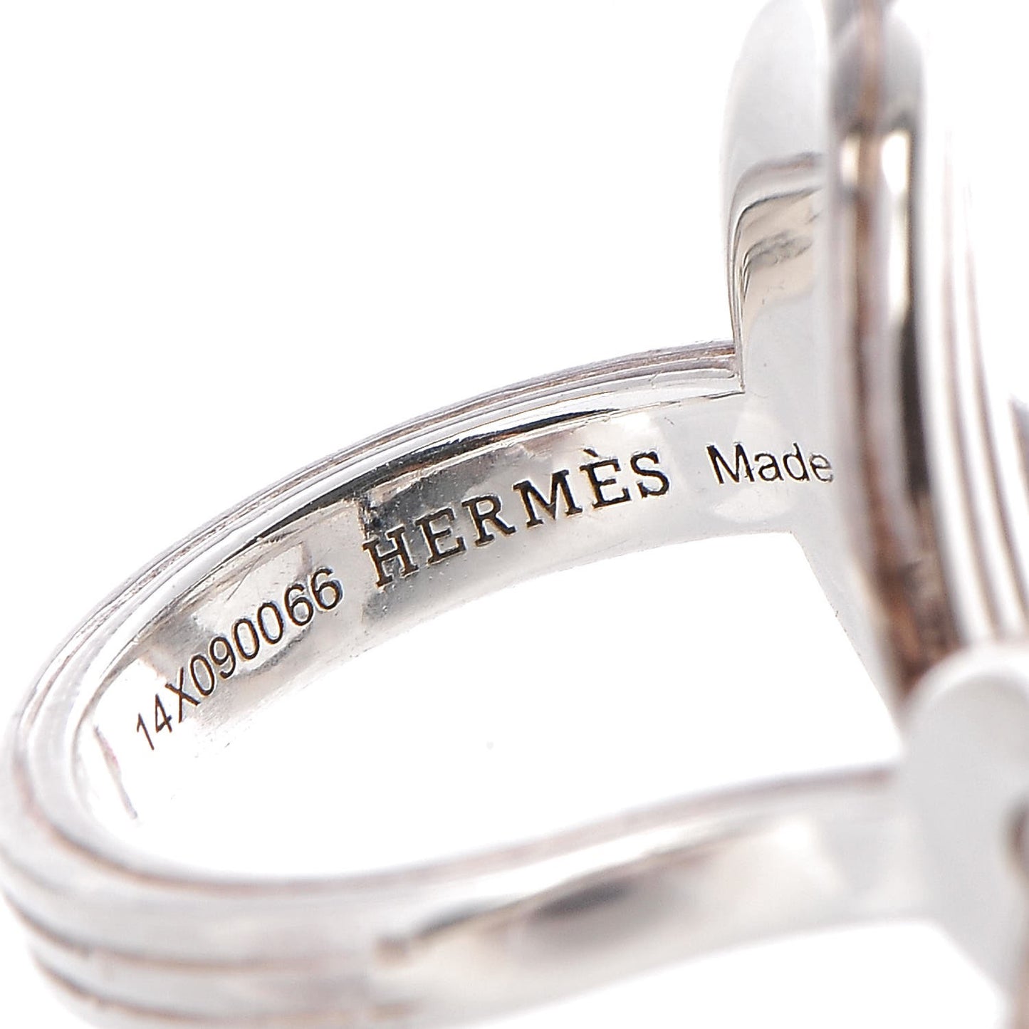 Sterling Silver Double Chaine d'Ancre 24 TGM Ring 53 6.25