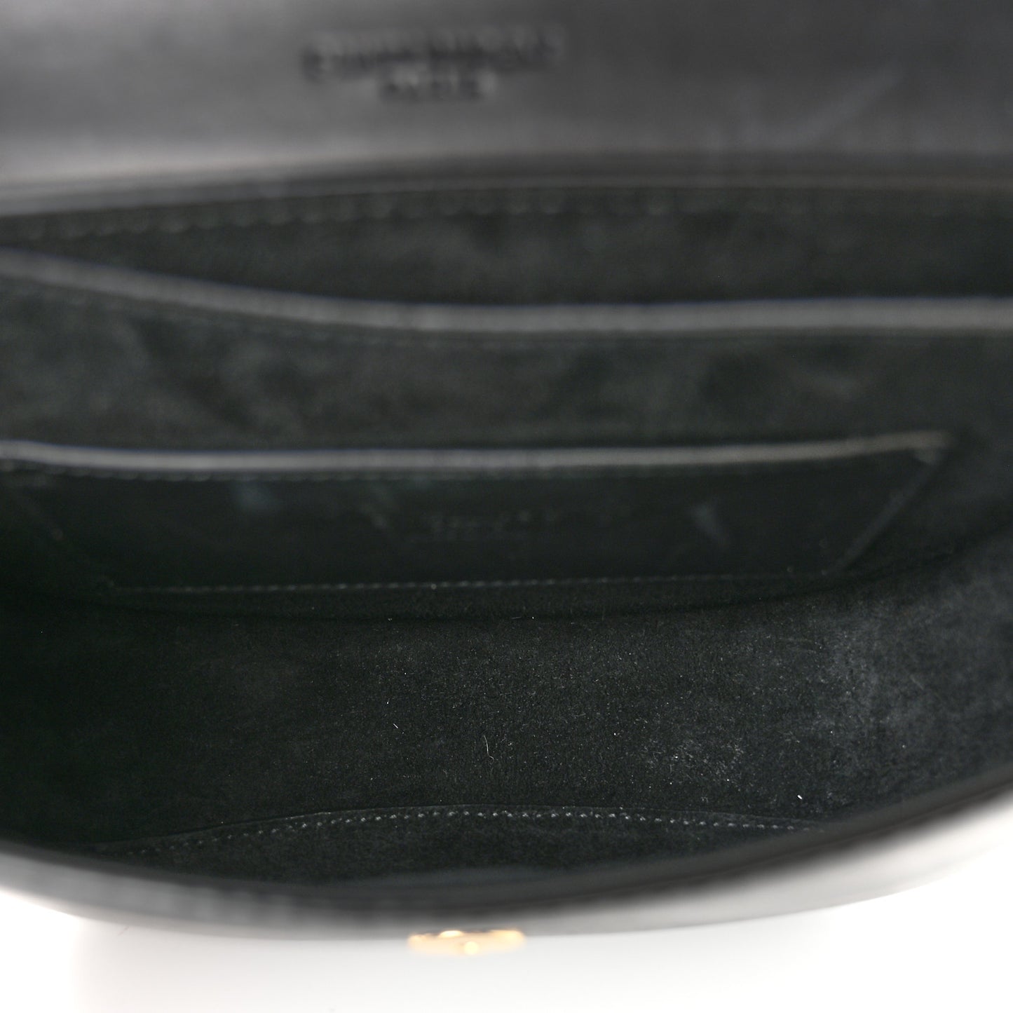 Smooth Calfskin Classic Monogram Small Kaia Satchel Black