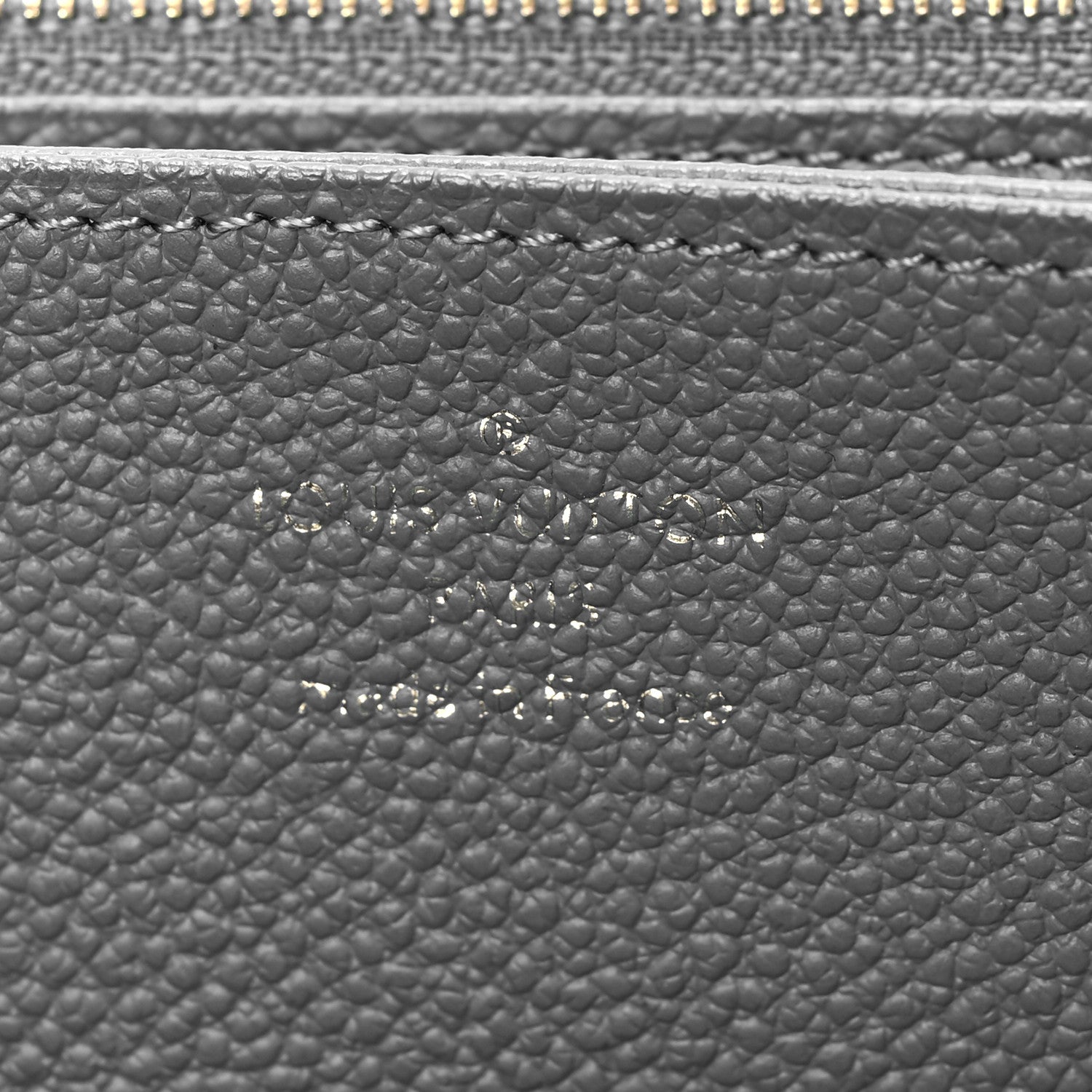 Louis Vuitton Empreinte Zippy Wallet Denim Creme 6 of 6