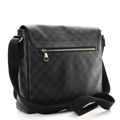 Louis Vuitton Damier Graphite District MM 3 of 10