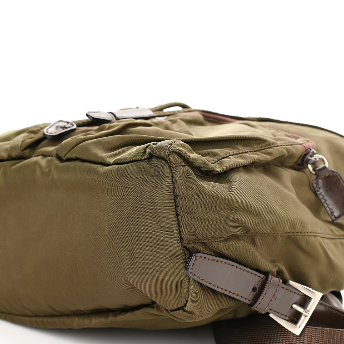 Nylon Vela Small Backpack Green
