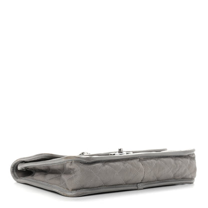 Chanel Caviar Quilted Medium French Riviera Flap Light Grey 4 of 18