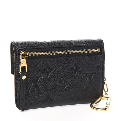 Louis Vuitton Empreinte Key Pouch Black 2 of 6