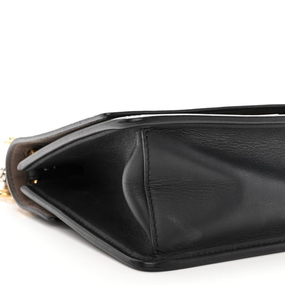 Fendi Vitello Century Opaco F is Fendi Small Kan I Shoulder Bag Black 9 of 10